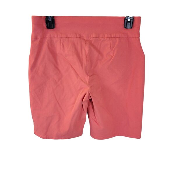 INC International Concepts Womens Size 2 Salmon Solid Pull On Bermuda Shorts - Picture 11 of 11